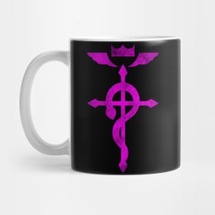 Fullmetal Alchemist Logo Pink Mug